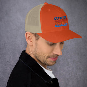 Fishing Culture Multicolor Trucker Cap