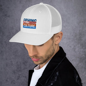 Fishing Culture Multicolor Trucker Cap